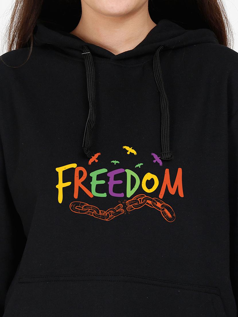 hooded neck graphic sweatshirt - 17972991 - Standard Image - 2