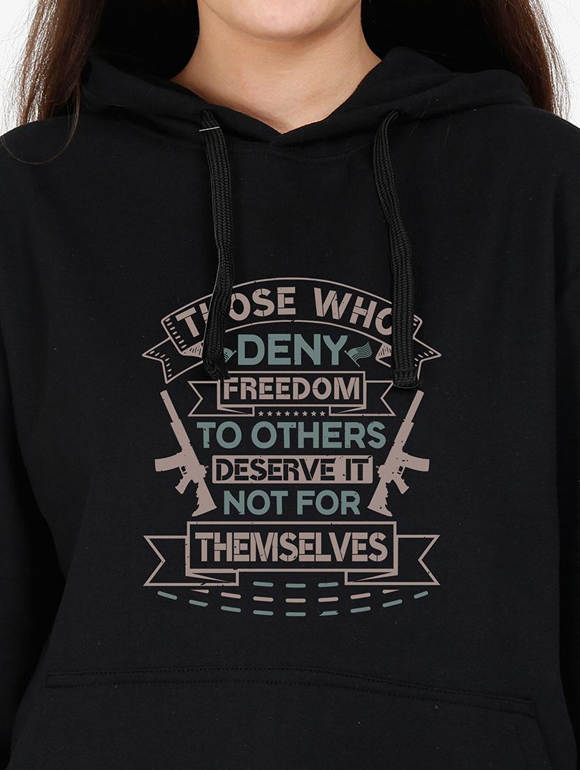 hooded neck graphic sweatshirt - 17972994 - Standard Image - 2