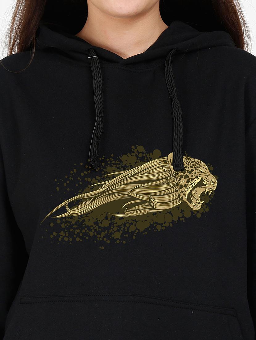 hooded neck graphic sweatshirt - 17973051 - Standard Image - 2