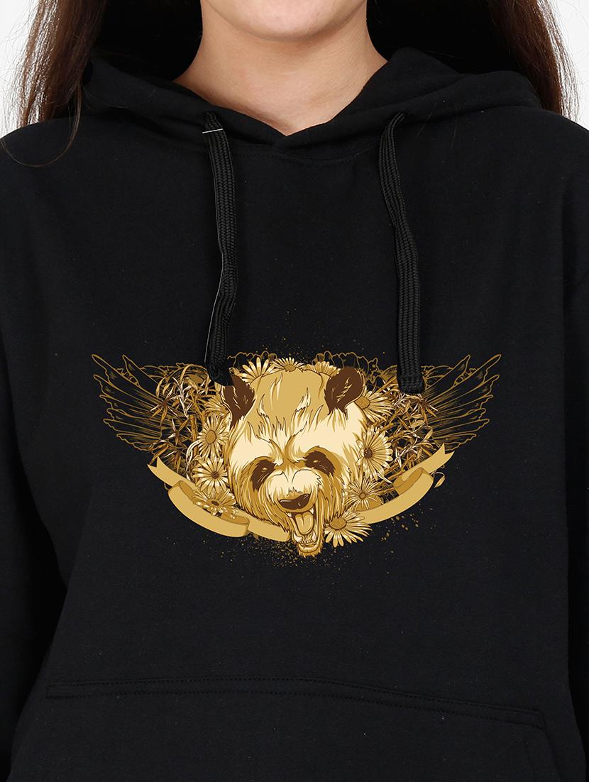 hooded neck graphic sweatshirt - 17973054 - Standard Image - 2