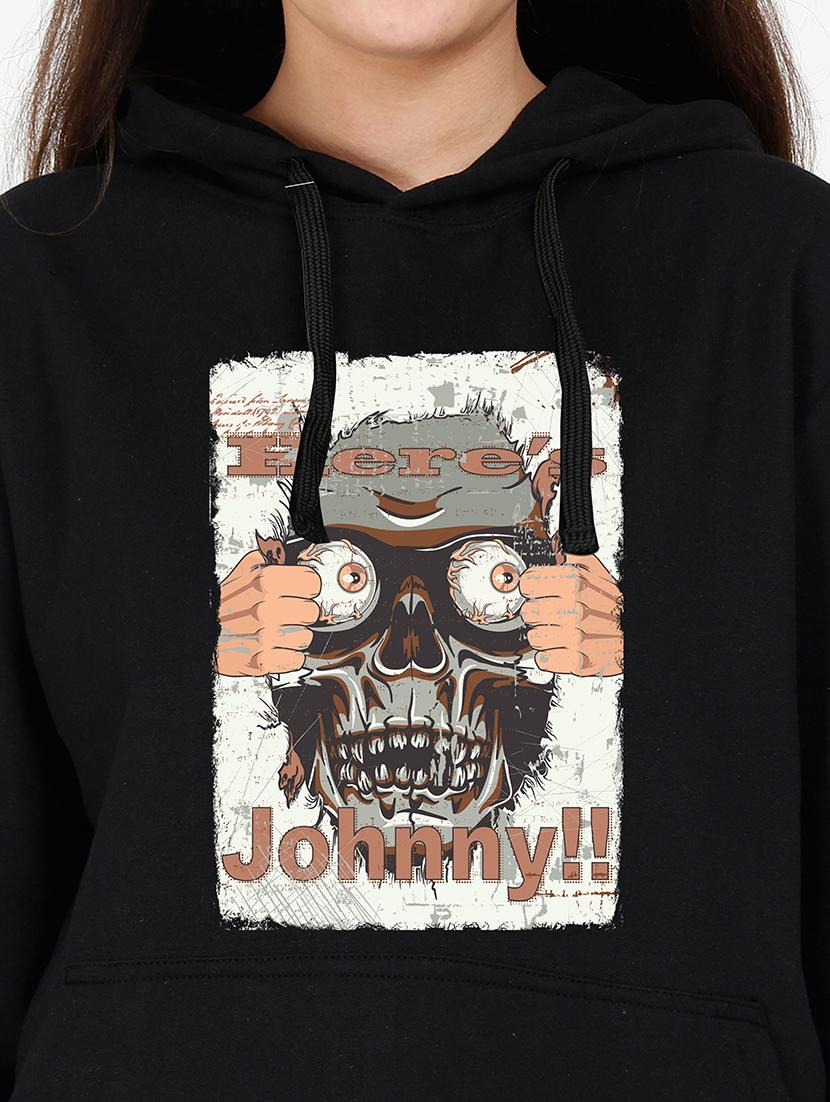 hooded neck graphic sweatshirt - 17973094 - Standard Image - 2