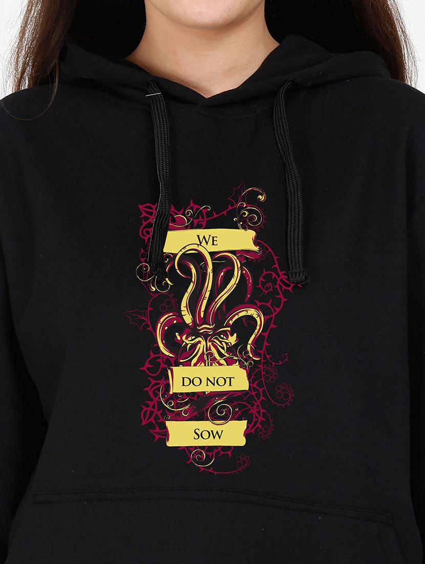 hooded neck graphic sweatshirt - 17973167 - Standard Image - 2