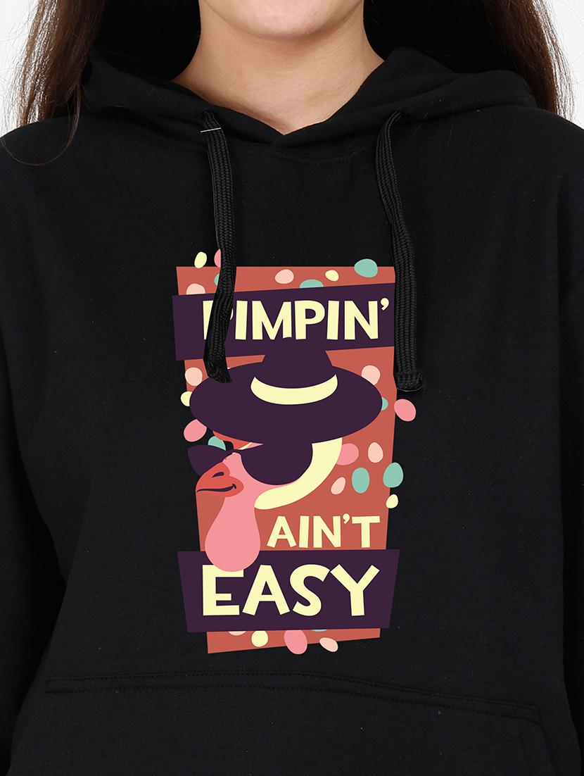 hooded neck graphic sweatshirt - 17973179 - Standard Image - 2
