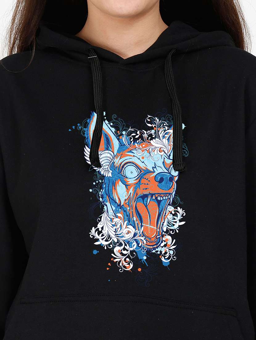 hooded neck graphic  sweatshirt - 17973192 -  Standard Image - 2