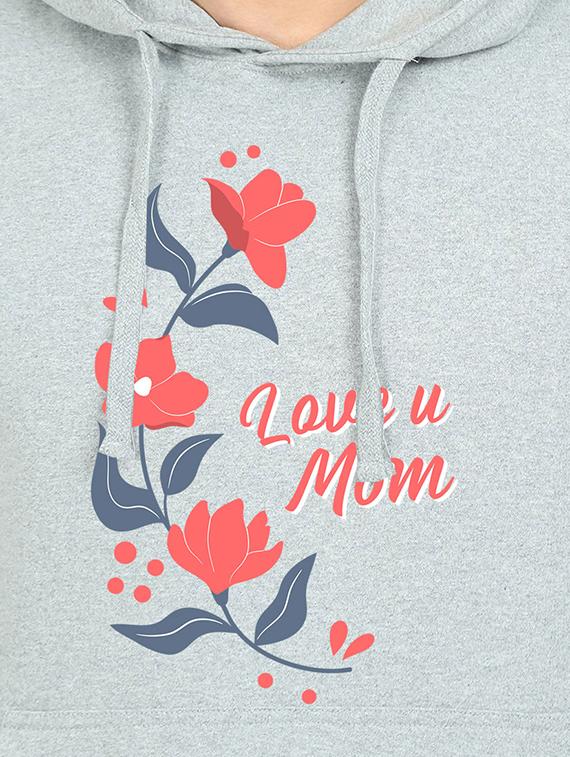 grey printed sweatshirt - 17973722 - Standard Image - 2