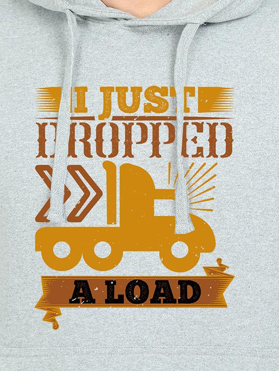 grey printed sweatshirt - 17973848 - Standard Image - 2