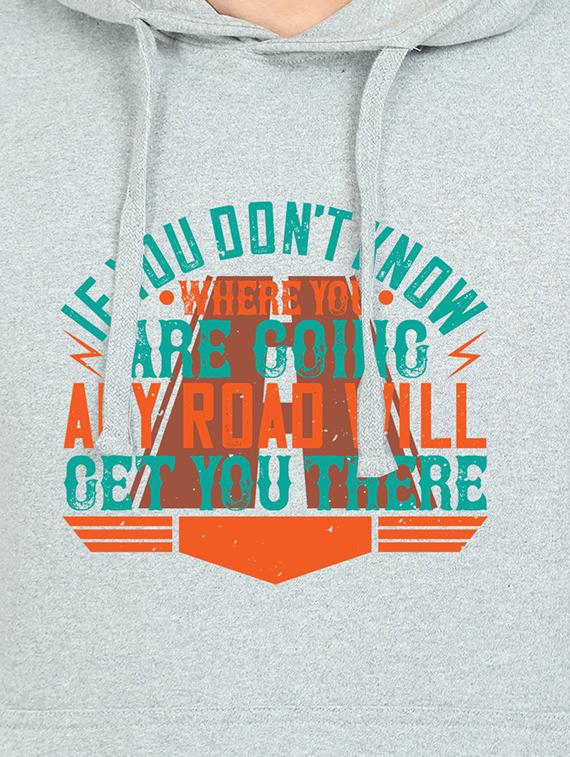 grey printed sweatshirt - 17973869 - Standard Image - 2