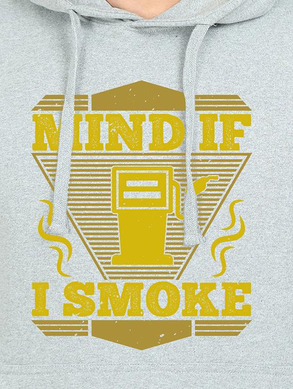 grey printed sweatshirt - 17973895 - Standard Image - 2