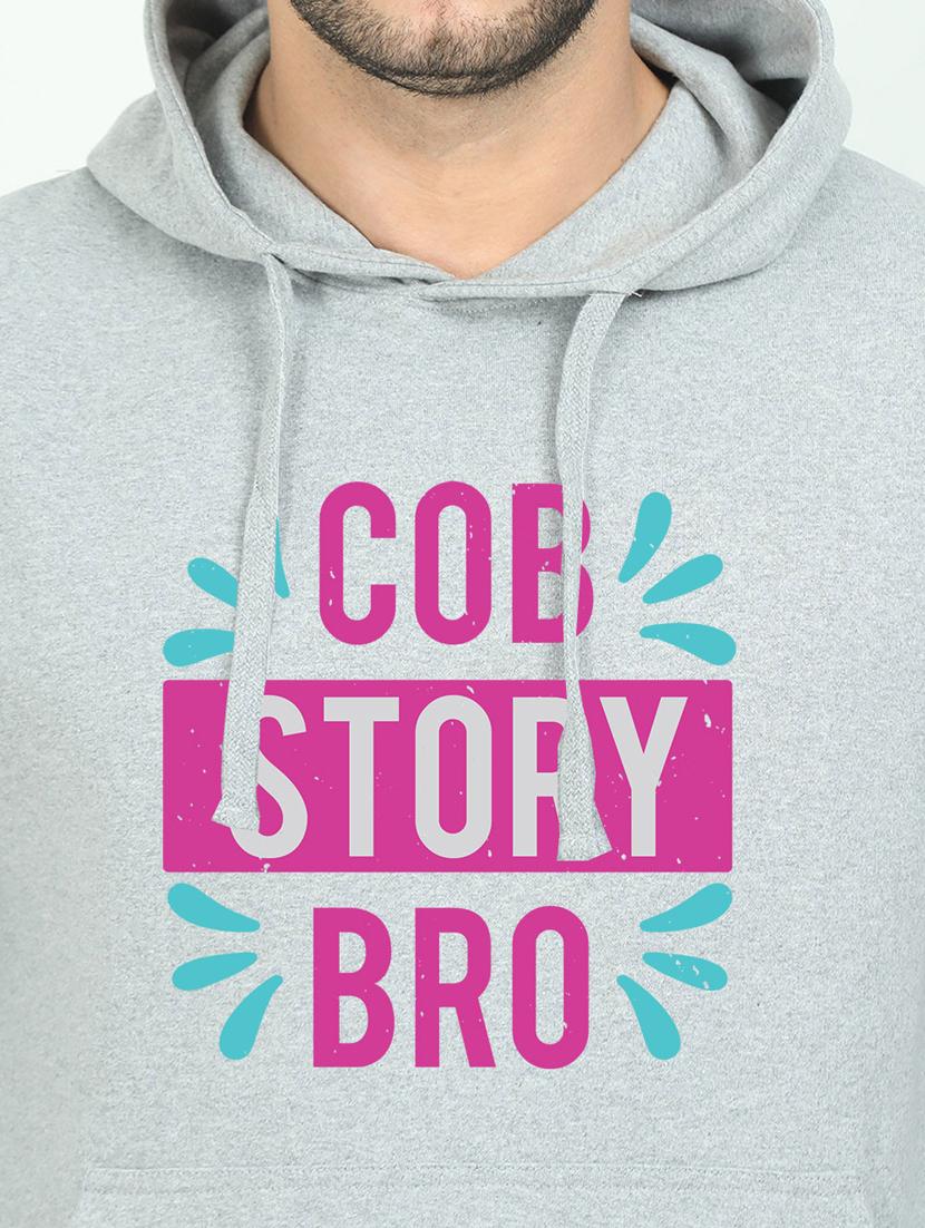 grey printed sweatshirt - 17974045 - Standard Image - 2