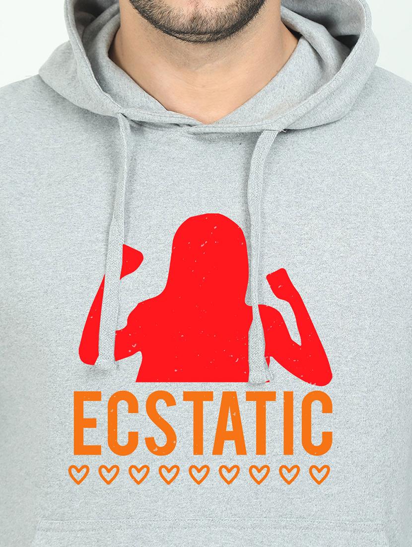 grey printed sweatshirt - 17974121 - Standard Image - 2