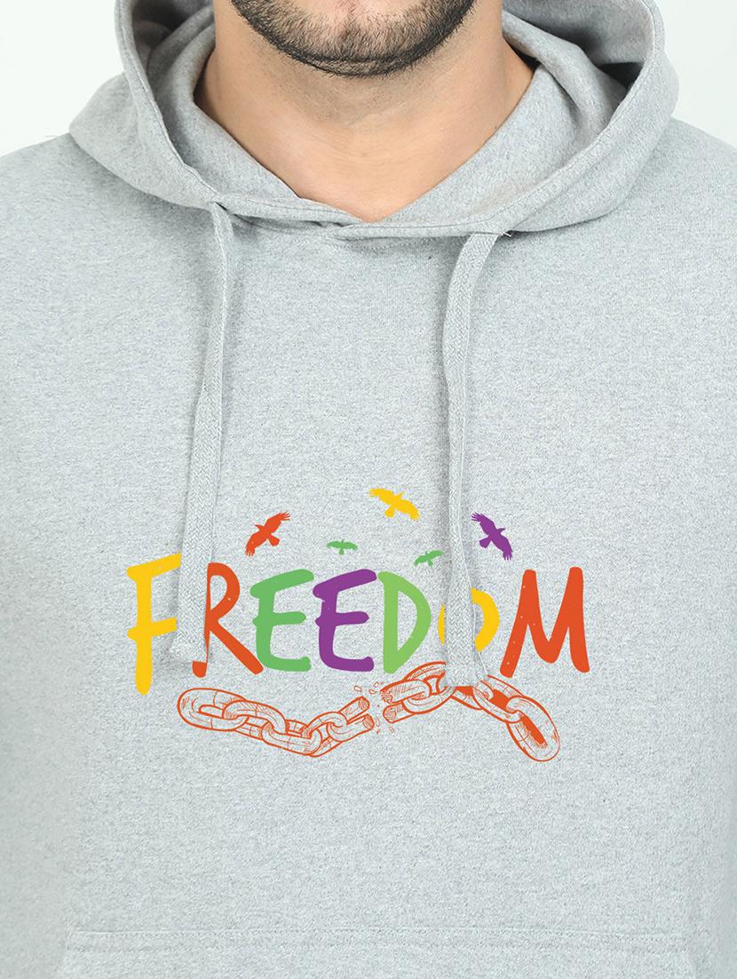 grey printed sweatshirt - 17974126 - Standard Image - 2