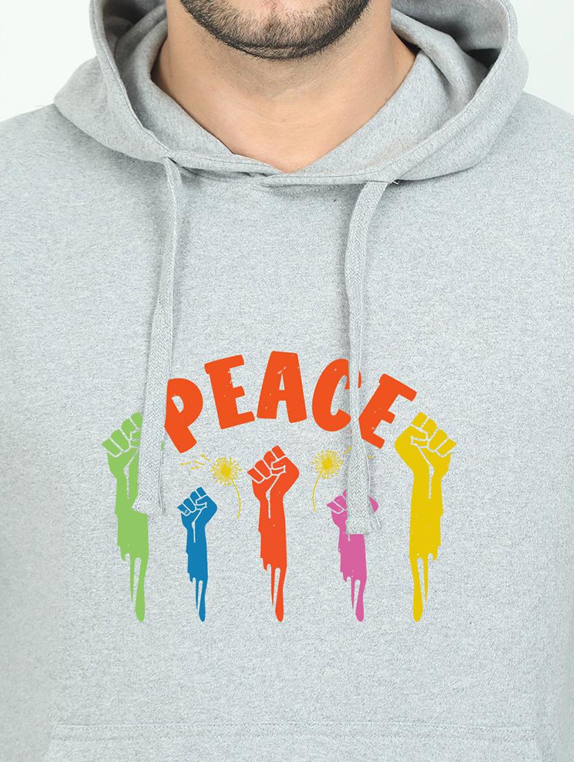 grey printed sweatshirt - 17974142 - Standard Image - 2