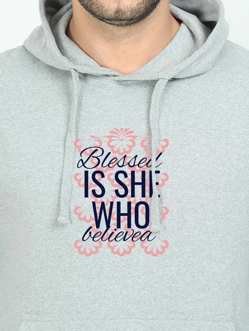 grey printed sweatshirt - 17974145 - Standard Image - 2