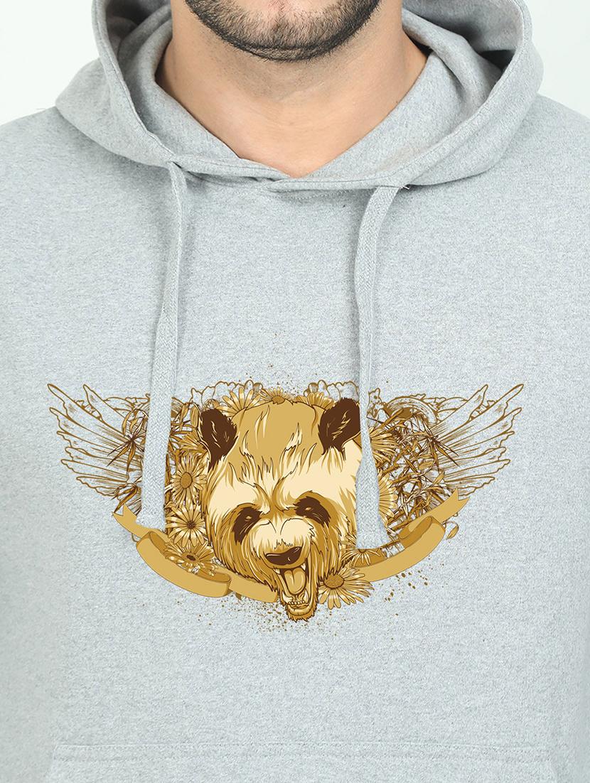 grey printed sweatshirt - 17974159 - Standard Image - 2