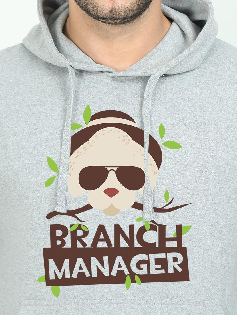 grey printed sweatshirt - 17974312 - Standard Image - 2