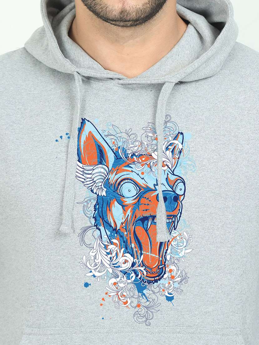 grey printed sweatshirt - 17974364 -  Standard Image - 2