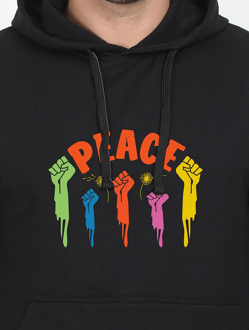black printed sweatshirt - 17975079 - Standard Image - 2