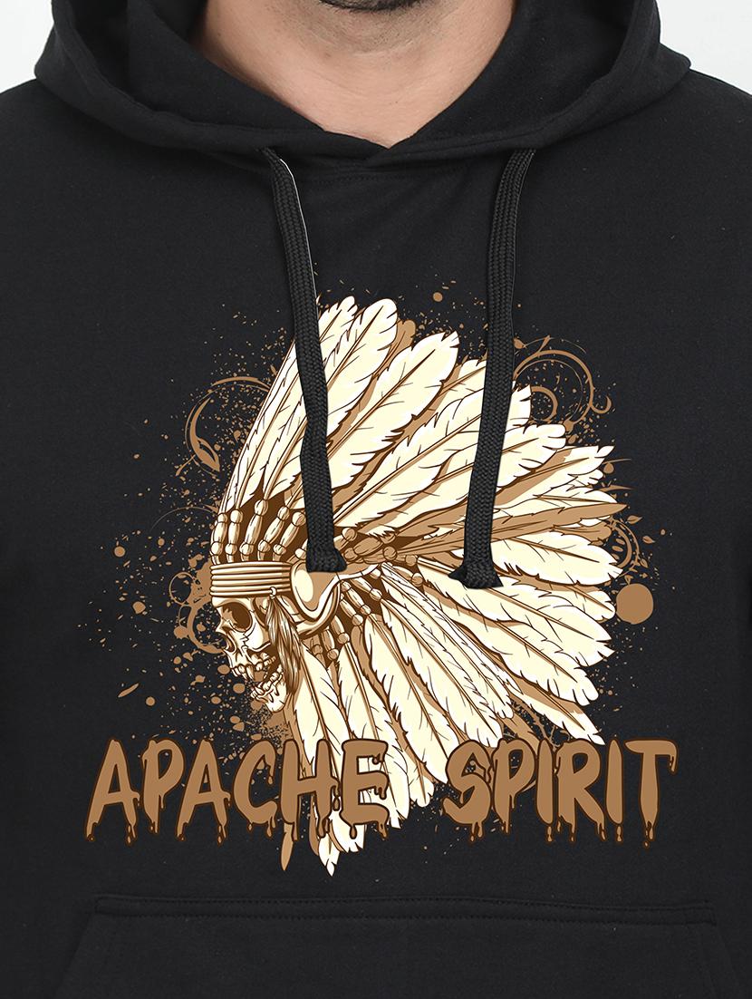 black printed sweatshirt - 17975098 - Standard Image - 2