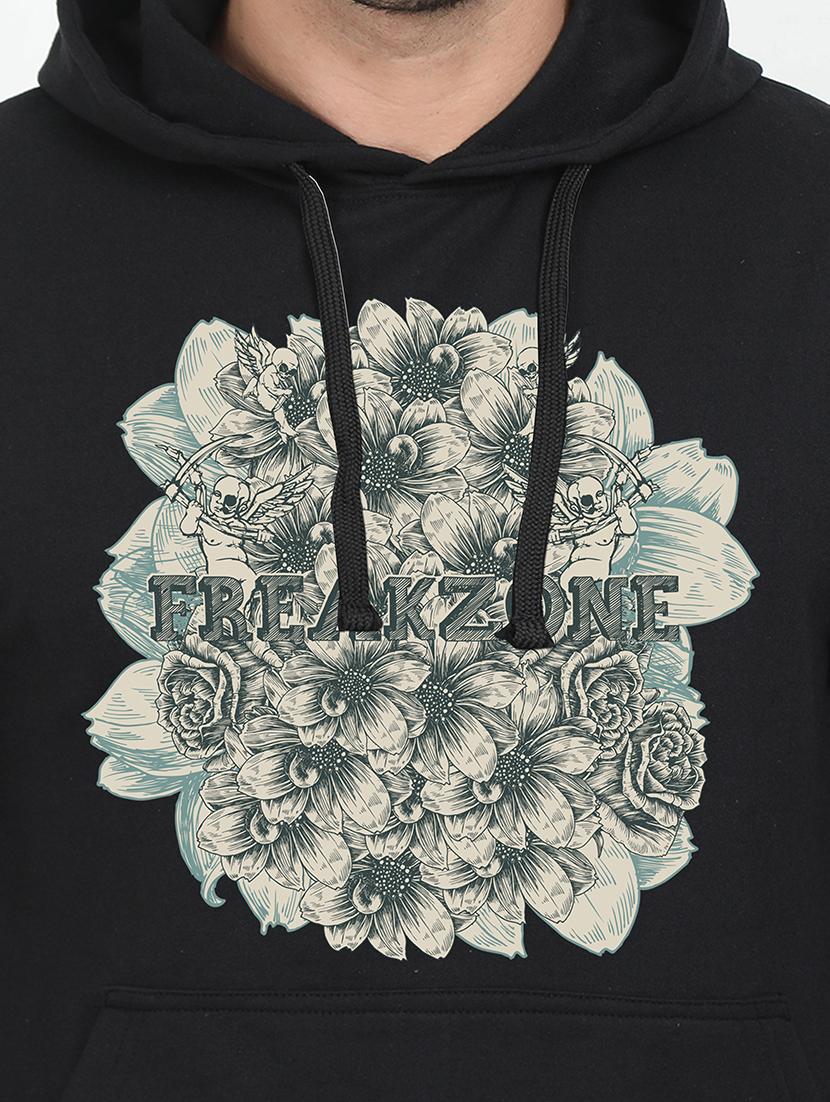 black printed sweatshirt - 17975103 - Standard Image - 2