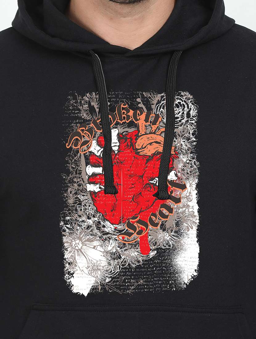 black printed sweatshirt - 17975153 -  Standard Image - 2