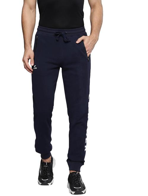 navy blue side taped joggers track pant - 17975770 - Standard Image - 0
