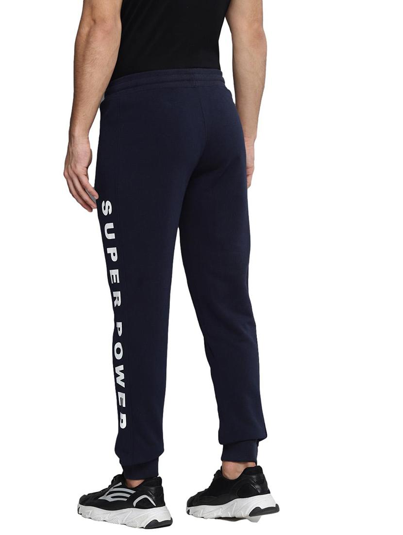 navy blue side taped joggers track pant - 17975770 - Standard Image - 2