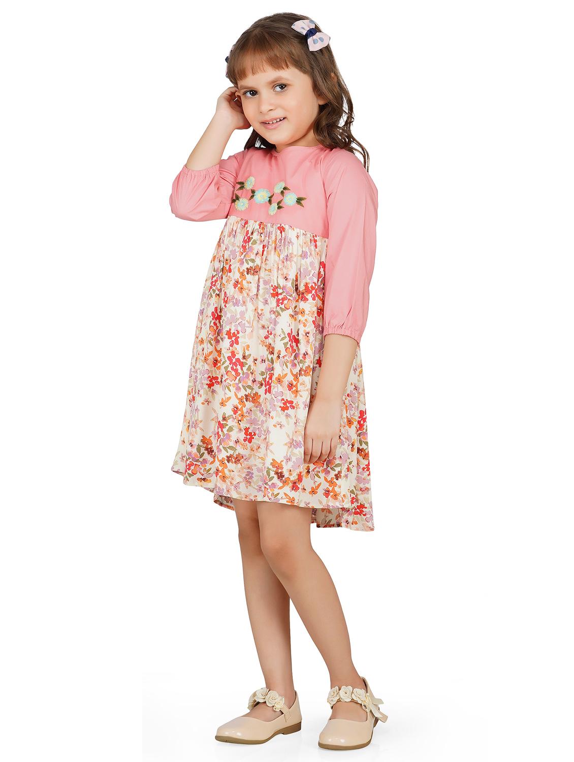 pink floral frock - 17976602 - Standard Image - 2