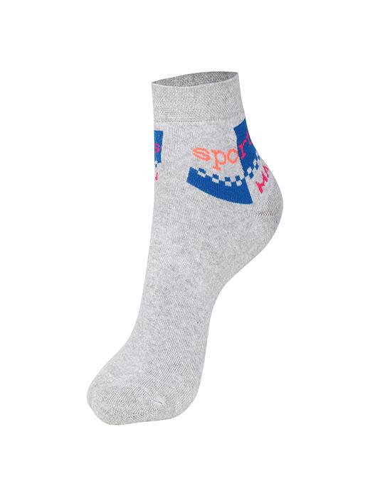 set of 3 multi colored cotton ankle length sock - 17978875 - Standard Image - 2