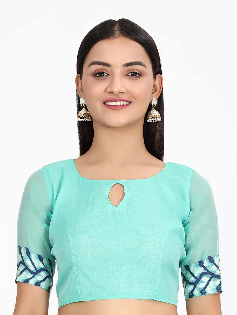 women's self design turquoise colored saree - 17979185 -  Standard Image - 2