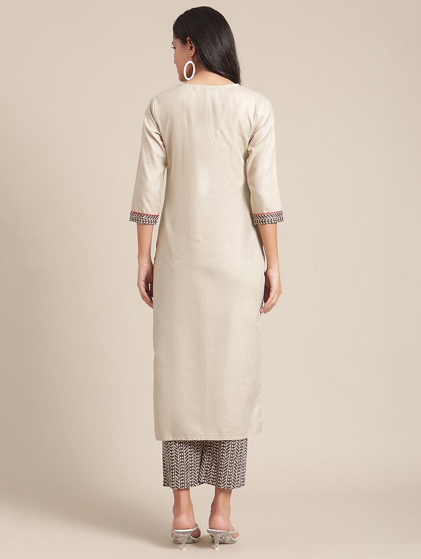printed kurta pant set - 17983981 - Standard Image - 2