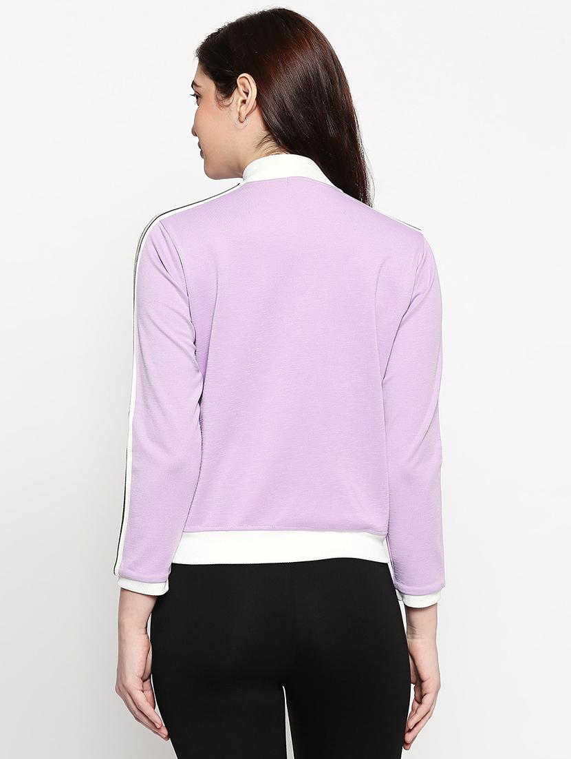 purple solid jacket - 17994449 - Standard Image - 2