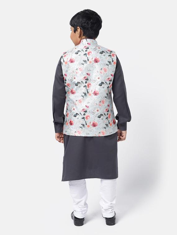 solid kurta set - 17994877 - Standard Image - 2