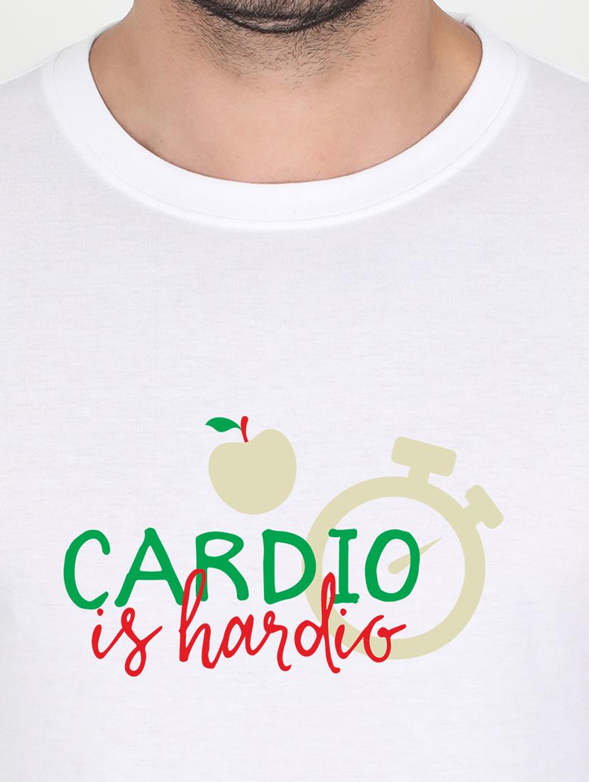 white printed t-shirt - 17995796 - Standard Image - 2