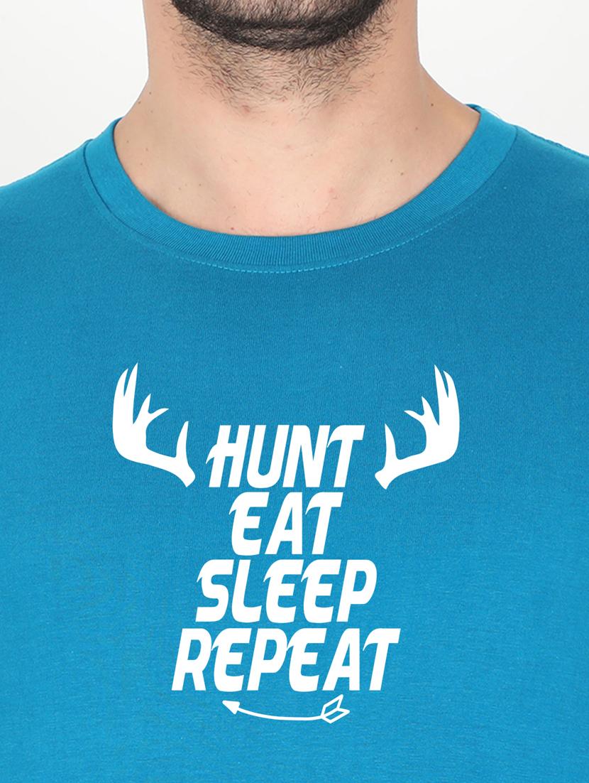 blue printed t-shirt - 17995844 - Standard Image - 2