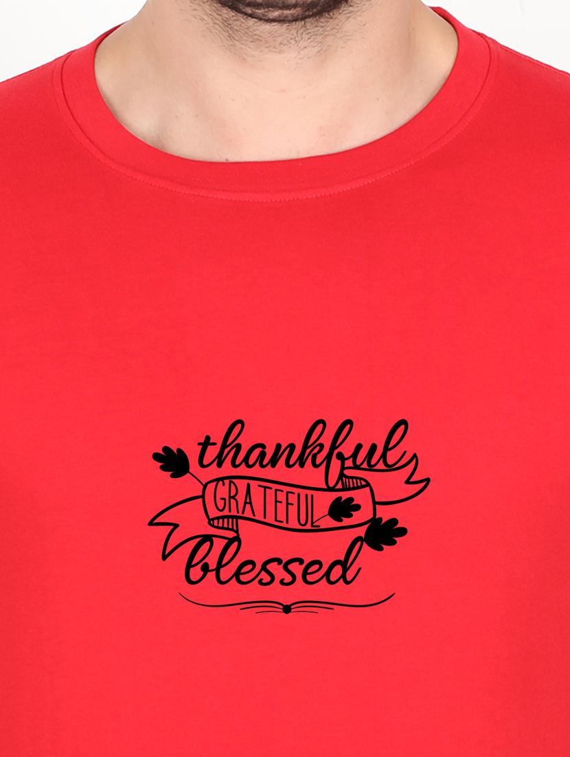 red printed t-shirt - 17995847 - Standard Image - 2