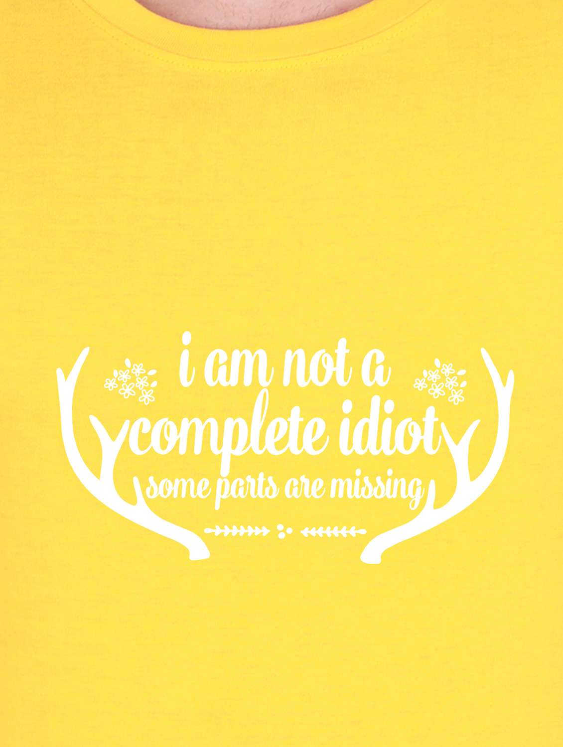 yellow printed t-shirt - 17996772 - Standard Image - 2