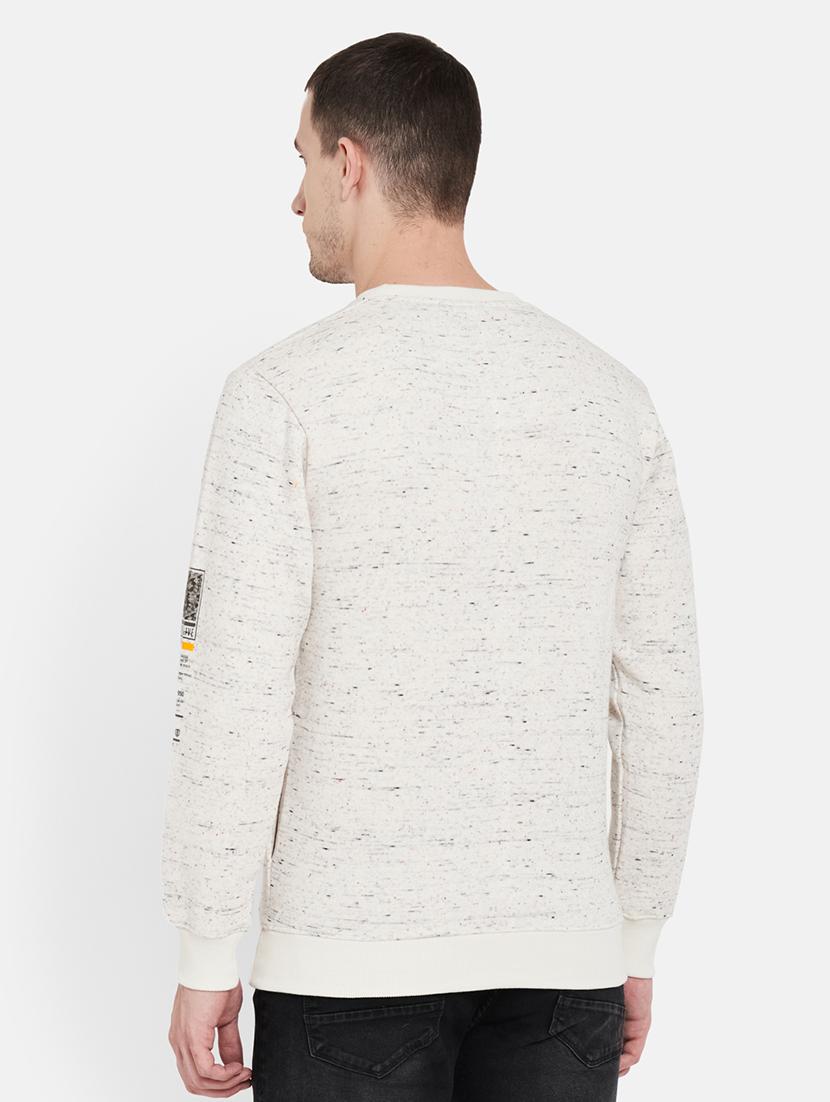 off white printed sweatshirt - 17997240 - Standard Image - 2