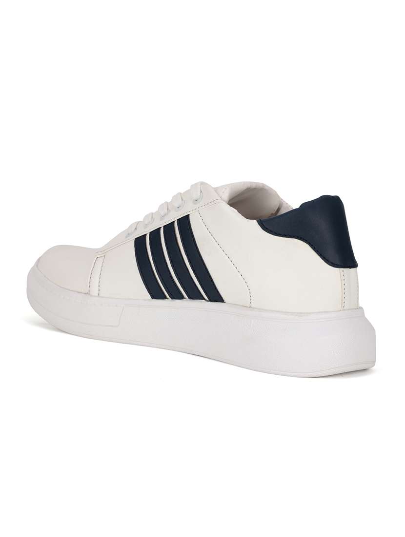 white lace up sneakers - 17997419 - Standard Image - 2