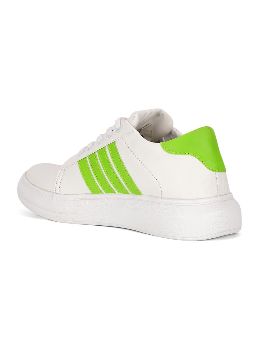 white lace up sneakers - 17997423 - Standard Image - 2