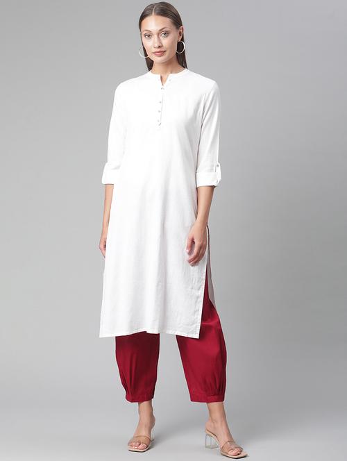 women's straight kurta - 17997505 -  Standard Image - 0