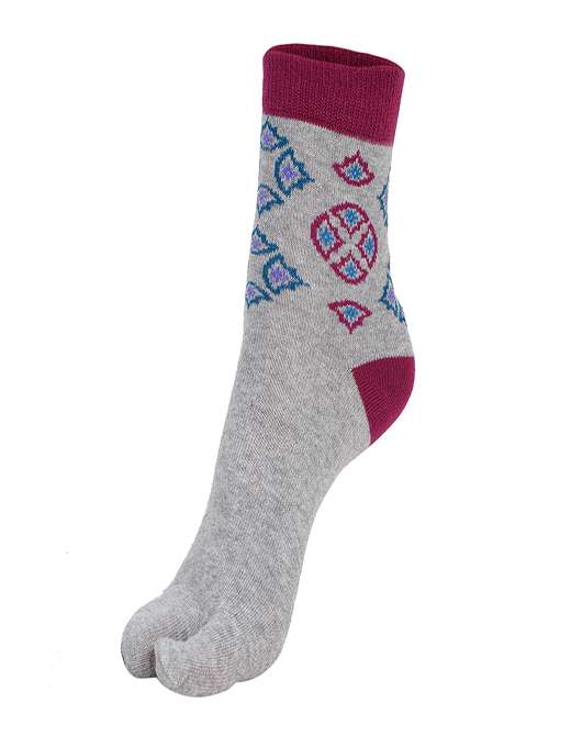 ankii cotton self design women premium ankle socks with thumb, pack of 3 - 18000164 -  Standard Image - 2