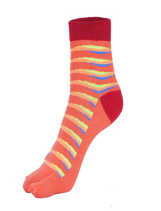 ankii cotton self design women premium ankle socks with thumb, pack of 3 - 18000184 -  Standard Image - 2