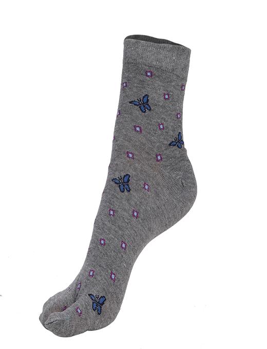 ankii cotton self design women premium ankle socks with thumb, pack of 3 - 18000409 - Standard Image - 2