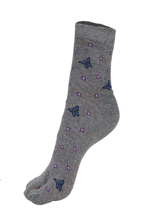 ankii cotton self design women premium ankle socks with thumb, pack of 3 - 18000411 -  Standard Image - 2