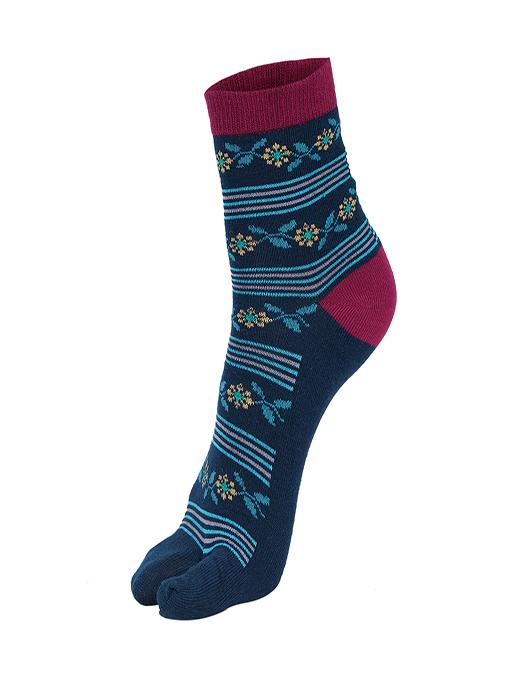 ankii cotton self design women premium ankle socks with thumb, pack of 3 - 18000670 - Standard Image - 2