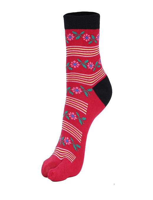 ankii cotton self design women premium ankle socks with thumb, pack of 3 - 18000671 -  Standard Image - 2