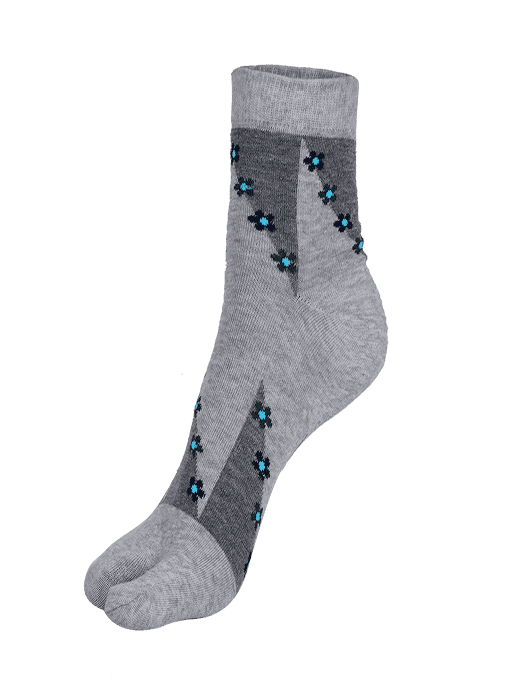 ankii cotton self design premium women socks with thumb, pack of 3 - 18000683 -  Standard Image - 2