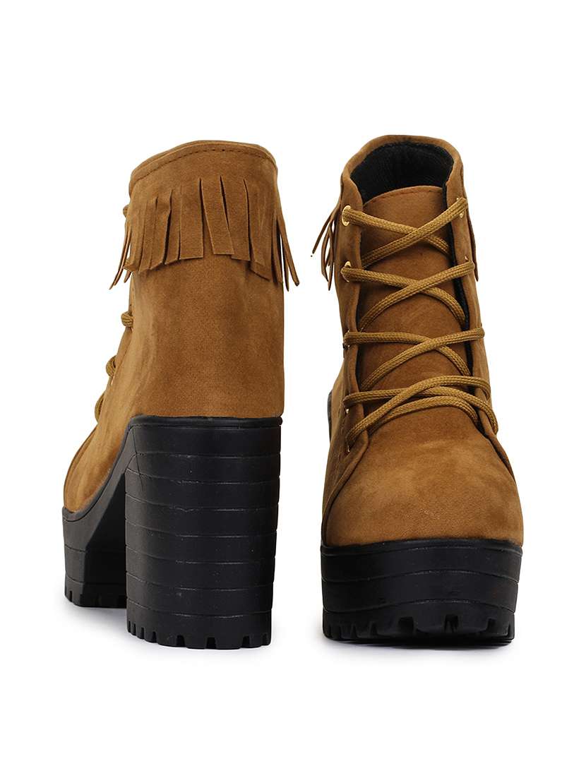 brown lace up ankle boots - 18002782 -  Standard Image - 2