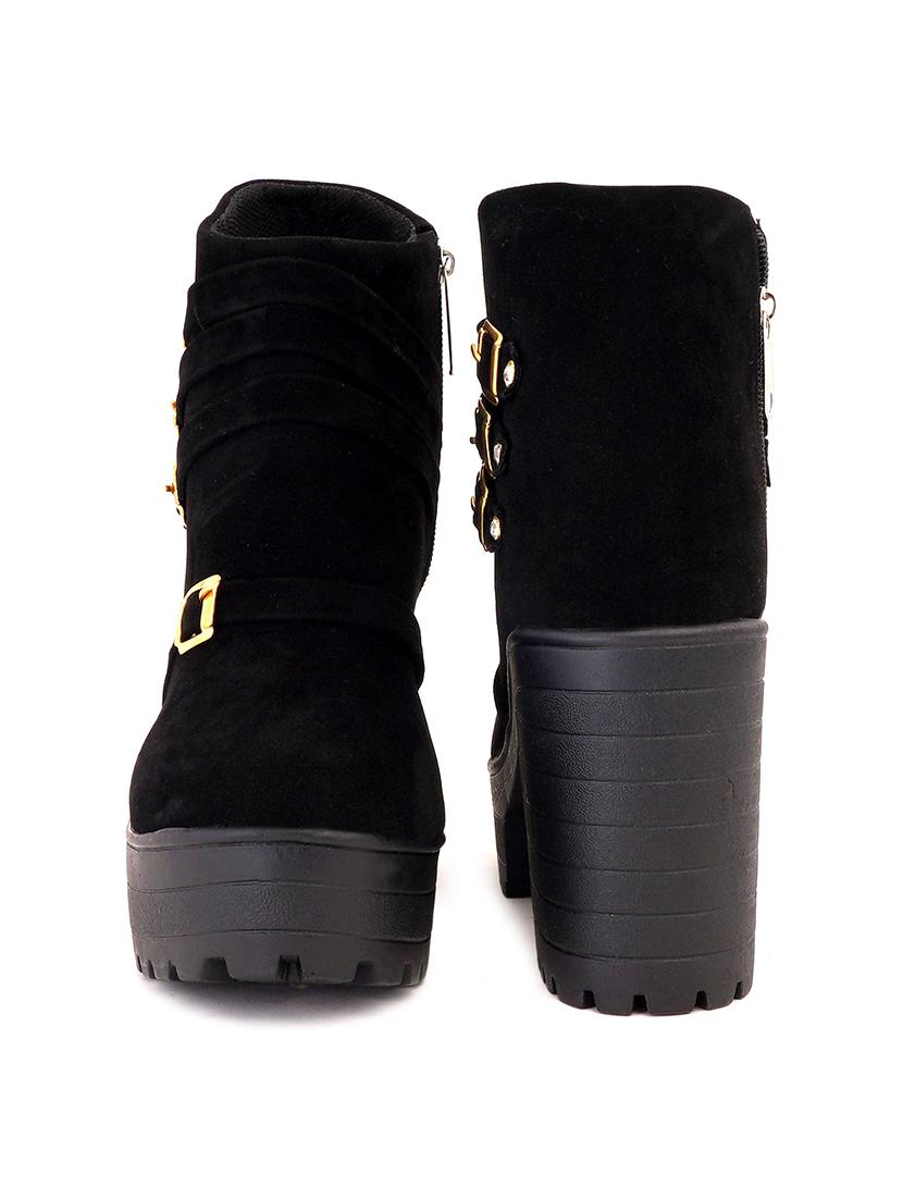 black zipper ankle boot - 18002785 - Standard Image - 2