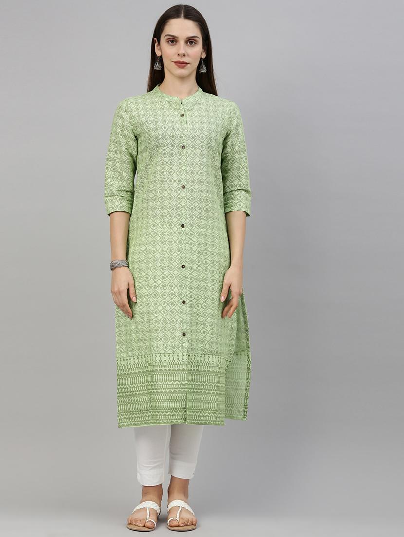 women's straight kurta - 18002825 - Zoom Image - 0